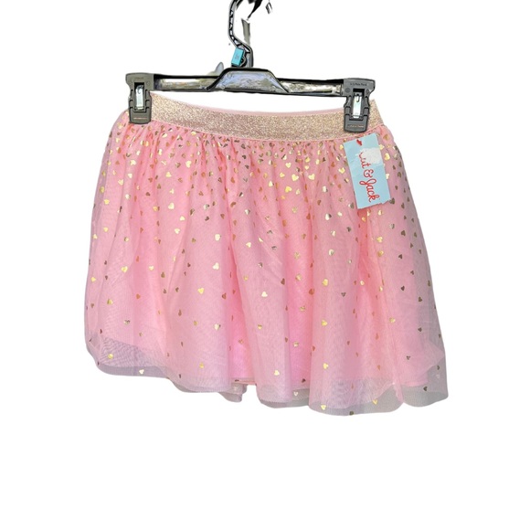 Cat & Jack tutu/skirt Pink With Hearts 8 M - Picture 3 of 3